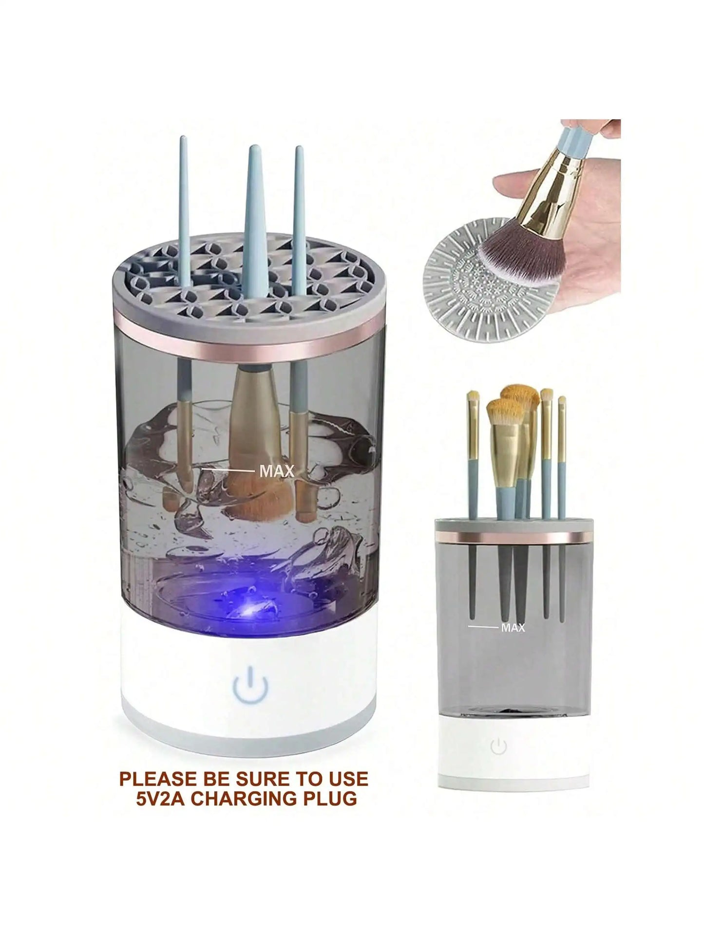 Rechargable Electric Makeup Brush Cleaner