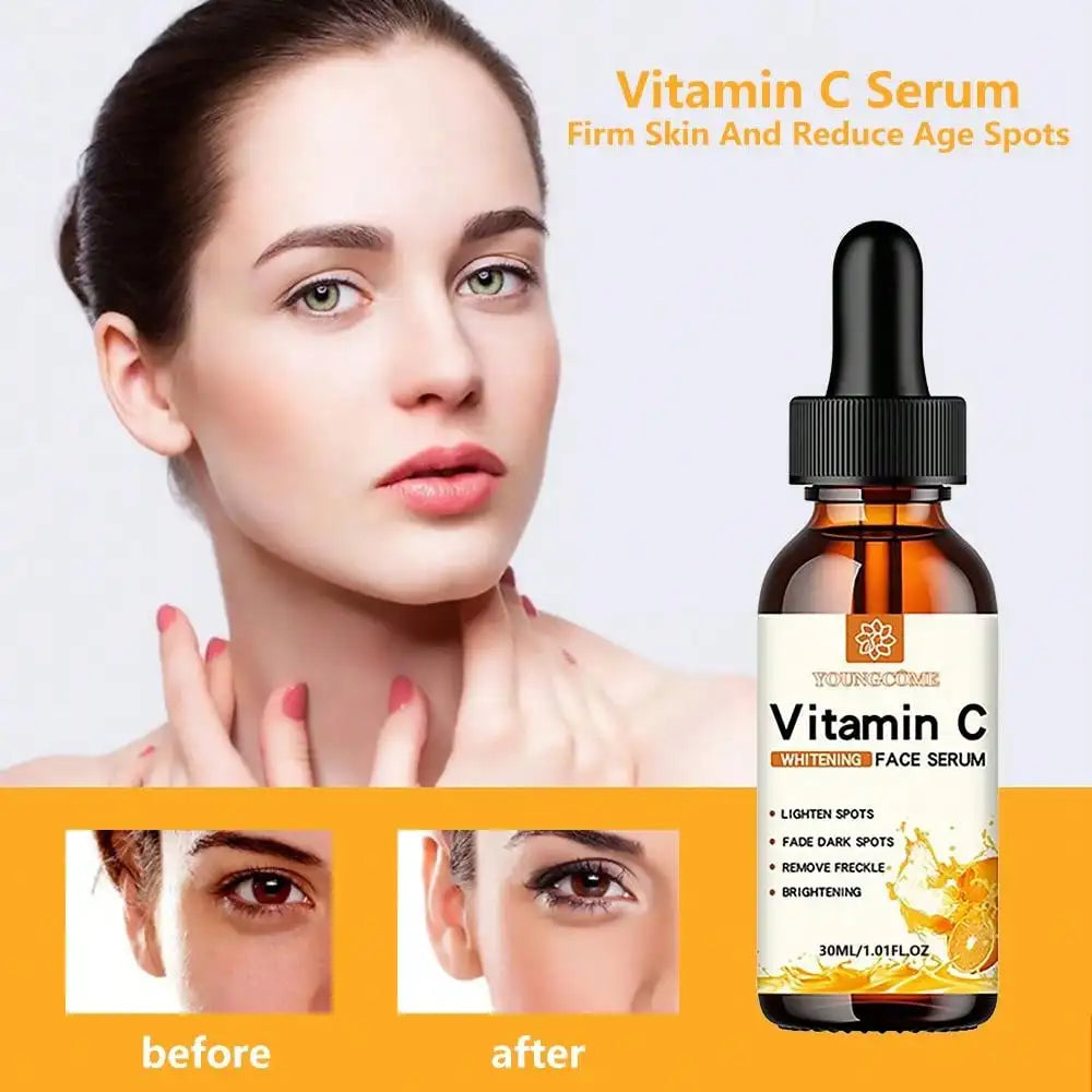 Vitamin C Facial Essence Serum with Hyaluronic Acid