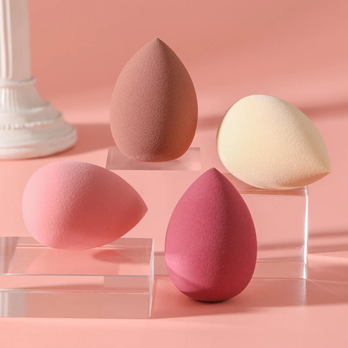 4 Pcs Beauty Egg Makeup Blenders
