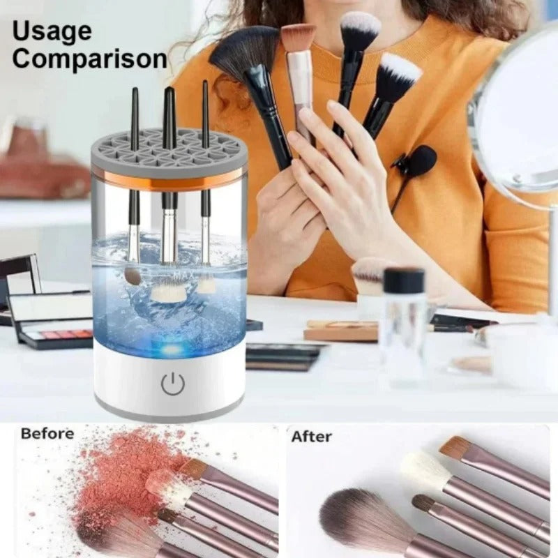 Rechargable Electric Makeup Brush Cleaner