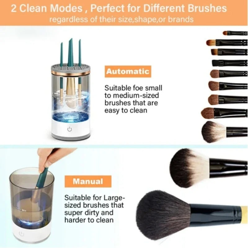 Rechargable Electric Makeup Brush Cleaner
