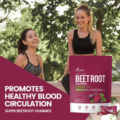 CircuFlow™ Beet Root & Nitric Oxide Gummies – 4,000mg
