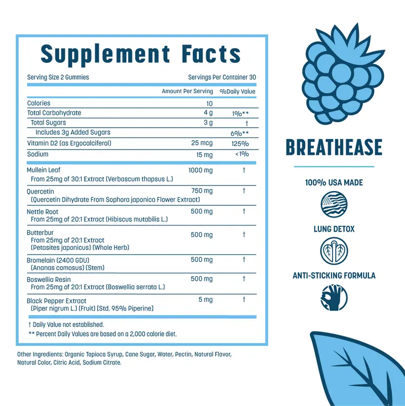 PureBreath™ Respiratory Health Gummies