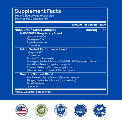 Renew™ Advanced NAD+ Supplement For Men