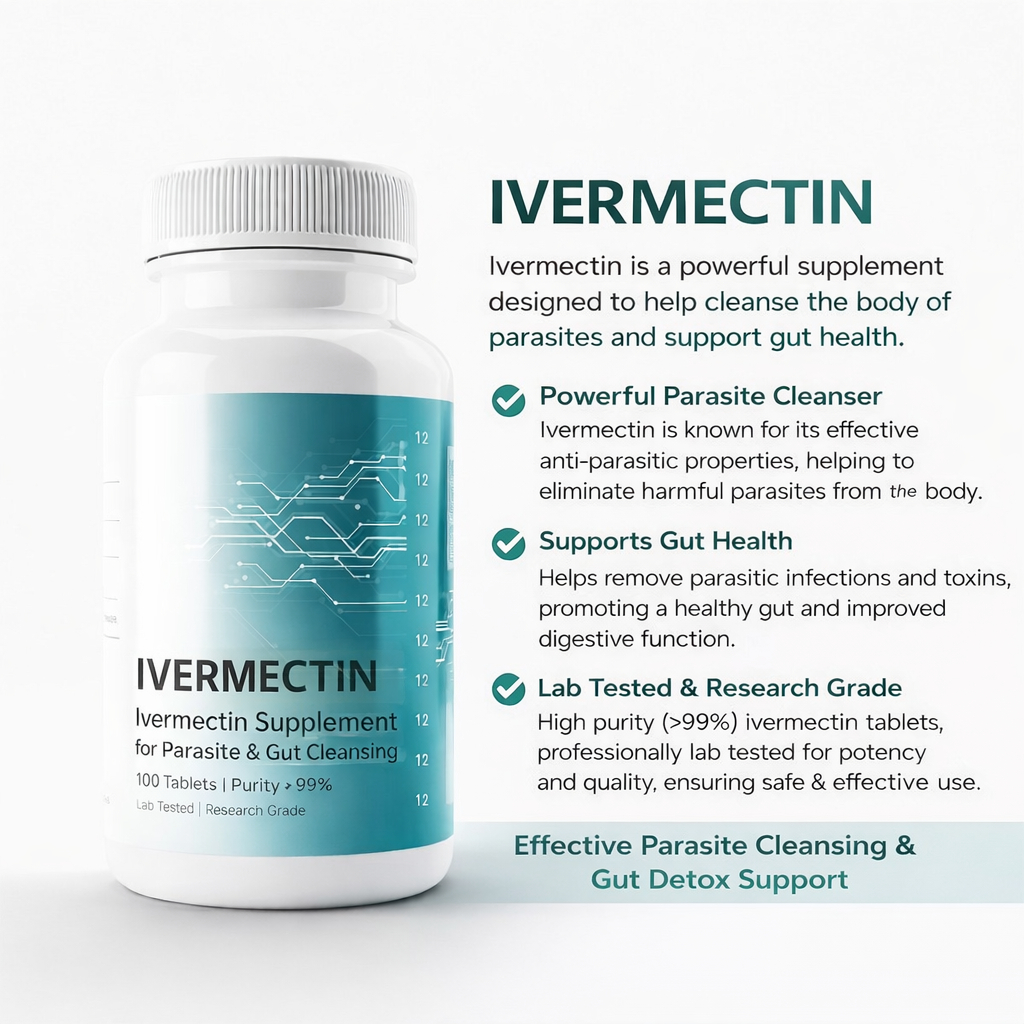 InnerRestore™ Ivermectin 12 mg – 100 Tablets