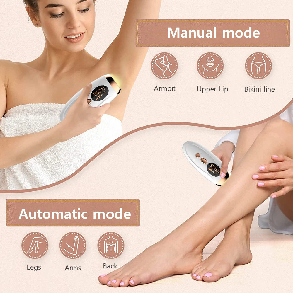GlowPro™ IPL Laser Hair Removal Device