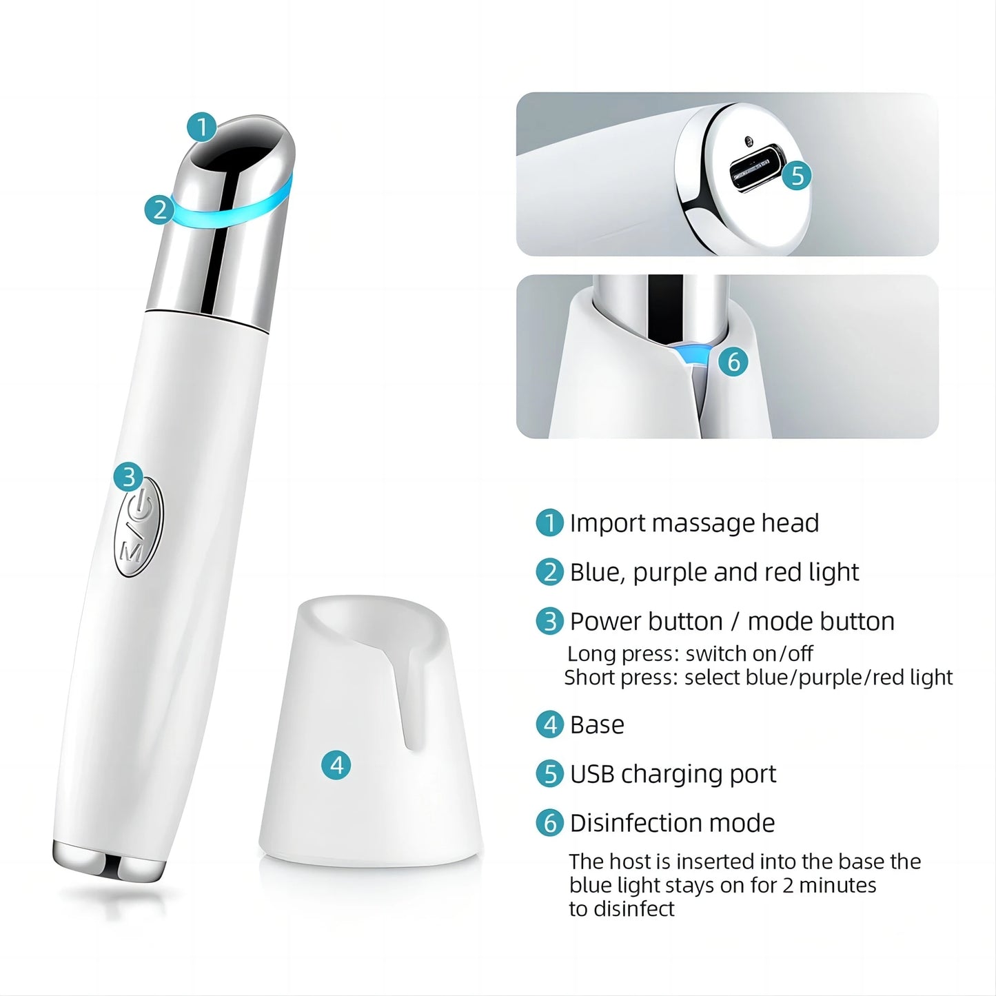 OcuLift™ Red Light Wand