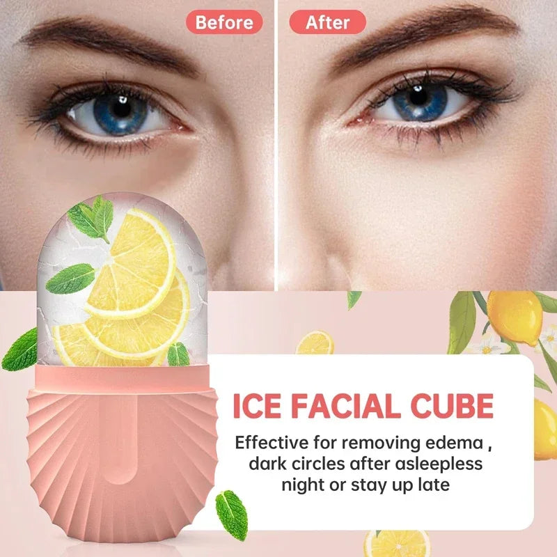 Face Roller Silicone Ice Mold