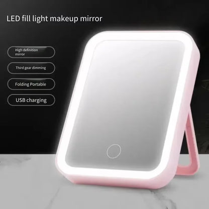 Rechargable LED Mirror for Makeup