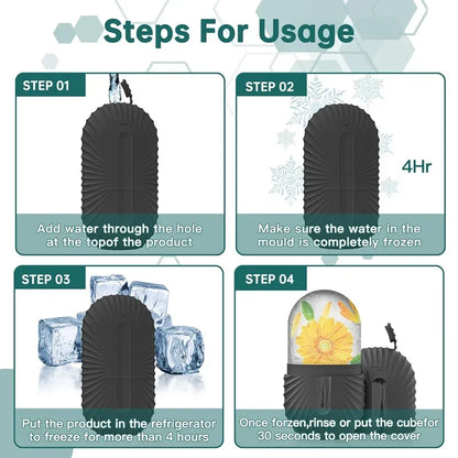 Face Roller Silicone Ice Mold